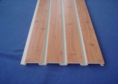 پانل های PVC Slatwall برای قفسه های پلاستیکی پانل های دیوار